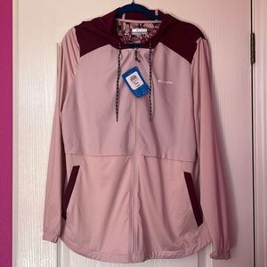 Lightweight zip up Columbia jacket